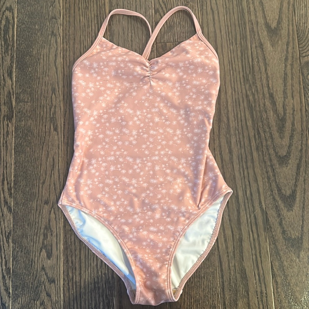 Pink ballet leotard